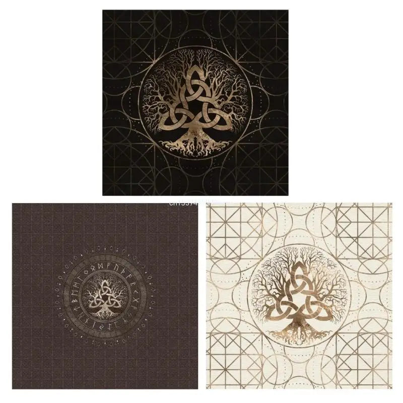 Square Pendulum Altar Tarot Divination Cloth