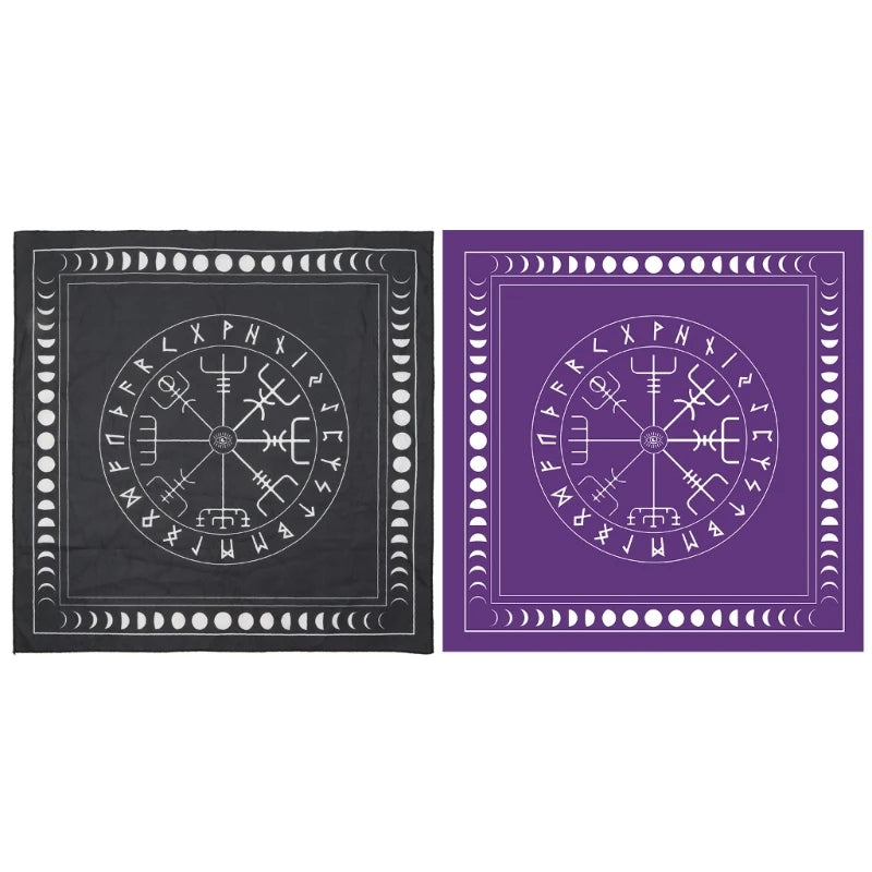 Square Astrology Oracles Tarot Divination Cloth