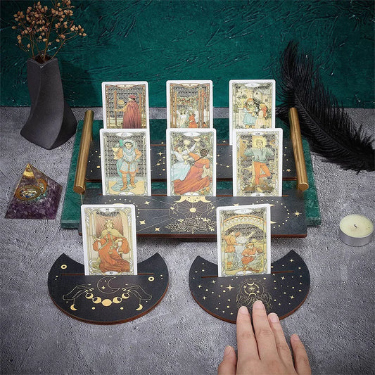 Tarot Moon Shaped Card Stand